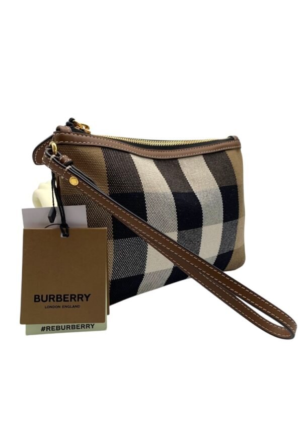 BURBERRY - POCHETTE PEYTON HOUSE CHECK - Image 4